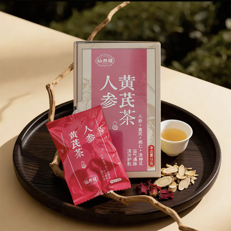 
                      人参黄芪茶