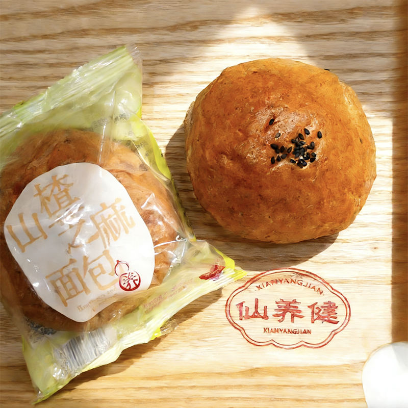 
                      山楂芝麻面包