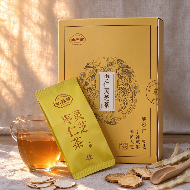 
                      枣仁灵芝茶